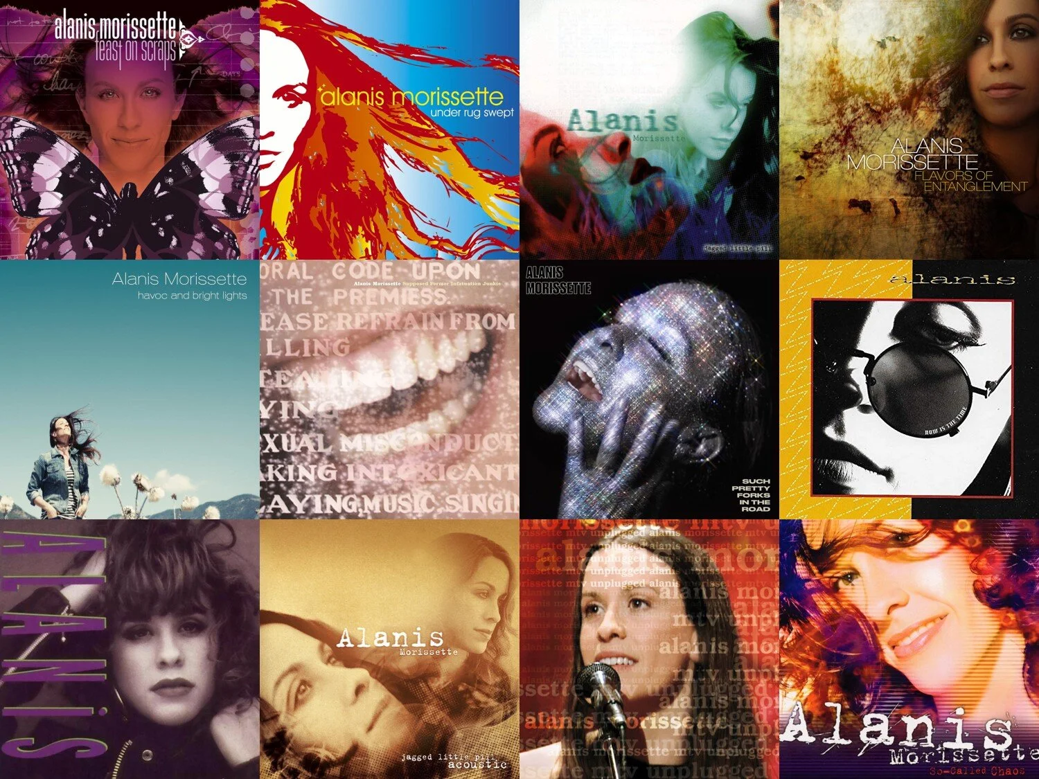 ALANIS MORISSETTE-DISCOGRAPHY